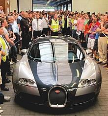 Einer für Leidenschaftliche: Bugattis Veyron wechselte den Besitzer für 760.000 Euro: Foto: BCA/auto-reporter.net